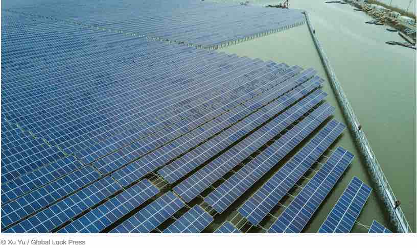 China to create world’s largest floating solar power plant in move to ...
